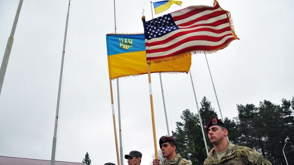Украинские и американские военные. Архивное фото