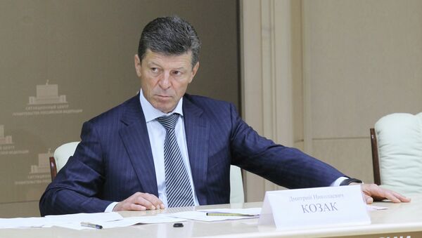 Заместитель председателя правительства РФ Дмитрий Козак , архивное фото