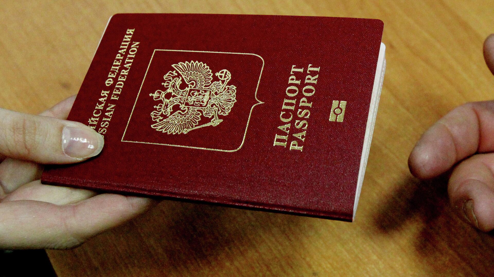 Заграничный паспорт гражданина РФ - РИА Новости, 1920, 24.08.2022