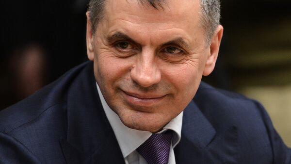 Председатель Государственного совета Крыма Владимир Константинов